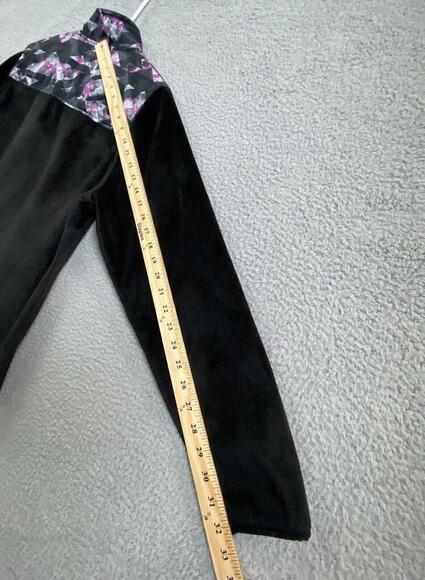 FILA Jacket Womens Large Black Pink Colorblock Full Zip Sweatshirt - Picture 12 of 12